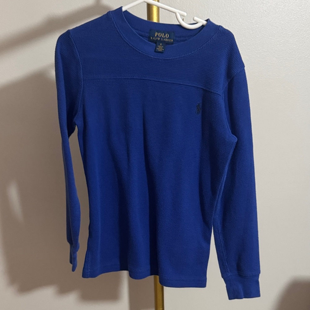 Polo by Ralph Lauren Kids Long Sleeve Tee - Blue